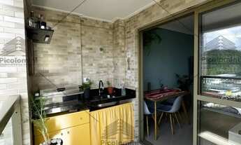 Imagem 2: Apartamento com varanda gourmet e lazer completo no Canto do Forte