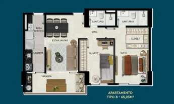 Imagem 6: APARTAMENTO 2 QUARTOS À VENDA NO RISE CAMINHO DAS ÁRVORES