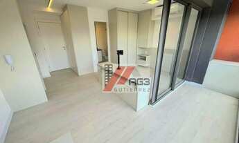 Imagem 2: Apartamento novo de 1 dormitório rico em planejados, ar-condicionado e lazer completo na P