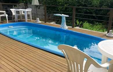 Imagem 14: Casa com área, 3/4, com piscina em condomínio Lauro de Freitas Bahia