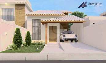 Imagem: Casa linear com 108,52 m²