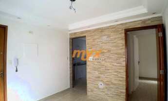 Imagem 2: Apartamento com 2 dormitórios à venda, 45 m² por R$ 230.000 - Aparecida - Santos/SP