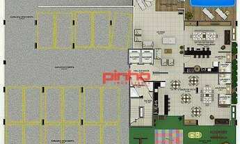 Imagem 6: Apartamento com 3 dormitórios à venda, 80 m² por R$ 401.578,31 - Pagani - Palhoça/SC