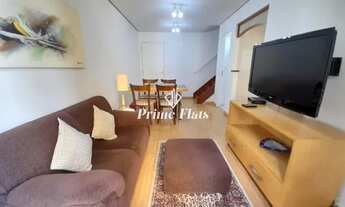 Imagem 3: Flat disponível para locação no Duplex Life Moema, com 44m², 1 dormitório e 1 vaga