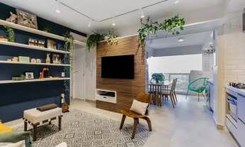 Imagem 2: Apartamento para aluguel e venda possui 57 metros quadrados com 2 quartos