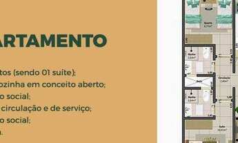 Imagem: Apartamento Residencial Crescer Artesano