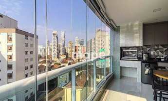 Imagem 3: Apartamento com 2 dormitórios à venda, 79 m² por R$ 1.070.000,00 - Gonzaga - Santos/SP