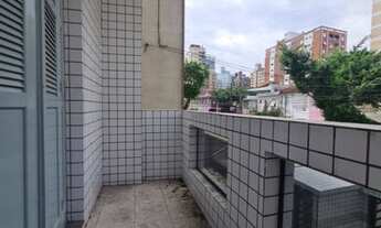 Imagem 2: Apartamento com 3 dormitórios à venda, 94 m² por R$ 490.000,00 - Pompéia - Santos/SP