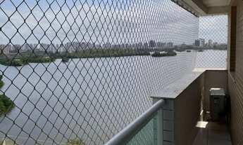 Imagem 3: Apartamento na Ponta D' Areia, Vista Mar, 1 Quarto, Projetado, Climatizado