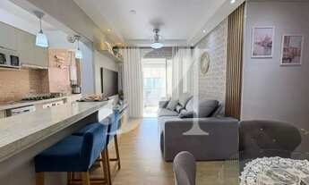 Imagem 5: Apartamento de 82m², 2 Dormitórios com 2 Suítes e 1 Vaga no Condomínio Classs Anália Franc