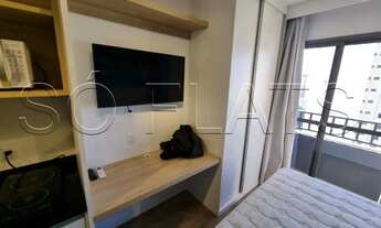 Imagem 2: Flat disponível para locação na região Central de SP totalmente mobiliado contendo 24m² e