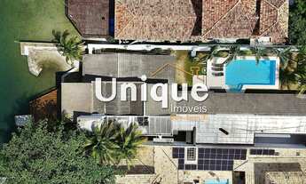 Imagem 4: Mansão com 5 suítes em condomínio fechado, na beira do canal, à venda