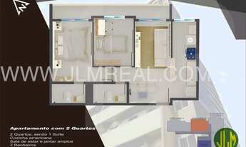 Imagem 6: RESIDENCIAL DOM CASMURRO, BAIRRO DAMAS, NASCENTE, 50 e 57m², 2 e 3 QUARTOS, 2 VAGAS