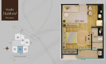 Imagem 4: Studio Dona Elisa Smart Living - Bairro São Pedro - Juiz de Fora