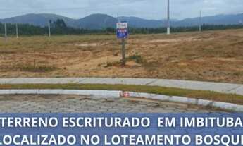 Imagem: Terreno escriturado á venda no loteamento
