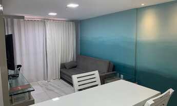 Imagem 2: Diária para Apto mobiliado para até 4 pessoas de frente para o Mar em Ponta Negra, 1 Qt