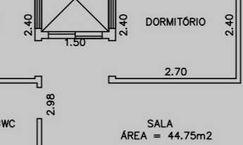 Imagem 4: Apartamento para venda possui 41 metros quadrados com 2 quartos em Cidade Patriarca - São