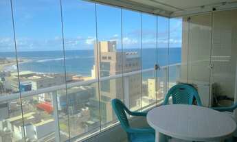 Imagem: Studio mobiliado e decorado, vista mar e