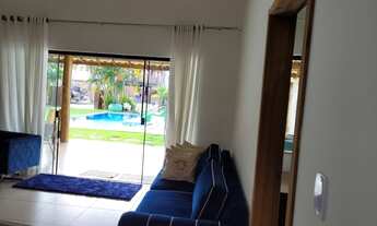 Imagem 3: Casa para locação em condomínio alto padrão 4/4 sendo 3 suítes, closet, dependência comple