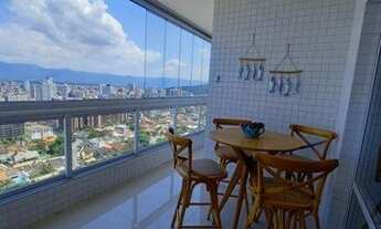 Imagem 2: Apartamento com 3 dormitórios à venda, 123 m² por R$ 1.200.000,00 - Canto do Forte - Praia