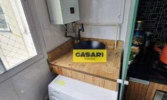 Imagem 2: Apartamento com 2 dormitórios à venda, 55 m² - Jardim Irajá - São Bernardo do Campo/SP