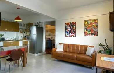 Imagem 9: Apartamento semimobiliado de 83m², 3 dormitórios, reformado com vista para o Guaíba, na Ci