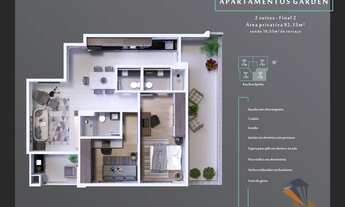 Imagem 2: Apartamento à venda, 66 m² por R$ 590.000,00 - Kobrasol - São José/SC