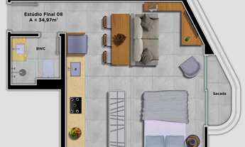 Imagem 3: Apartamento residencial para venda, Centro, Florianópolis - AP13848