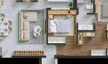 Imagem 2: Korá - Apto 103m² 3 suítes, sacada gourmet e 2 vagas no Portão