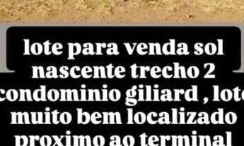 Imagem 2: Lote sol nascente trecho 2