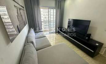 Imagem 6: Apartamento para locação em Alphaville! 1 quarto, 1 suíte, 2 salas, 1 vaga, 49m²