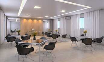 Imagem 4: More no Bonfim, área lazer com piscina