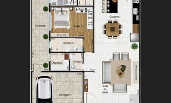 Imagem 5: Sobrado com 4 dormitórios à venda, 292 m² por R$ 1.950.000,00 - Condomínio Maria José - In