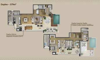 Imagem 7: Apartamento com 3 dormitórios para alugar, 228 m² por R$ 25.000,00/mês - Alphaville Empres