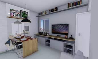 Imagem 3: Apartamento com 2 dormitórios para alugar, 49 m² por R$ 800,00/mês - Jardim da Balsa II