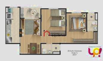Imagem: Apartamento com 2 dormitórios à venda