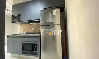 Imagem 4: Apartamento com 1 dormitório para alugar, 25 m² por R$ 4.021,89/mês - Brooklin Paulista