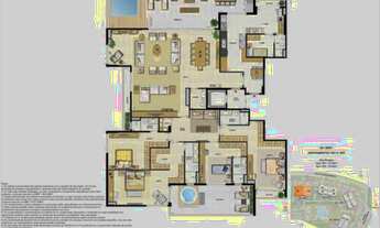 Imagem 3: Lançamento Apartamento Latitud Condominium Design Barra da Tijuca de 121m² com 3 Quartos s