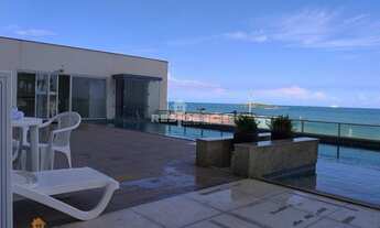 Imagem 4: Esse é top! Apartamento de frente, sol da manhã, vista permanente para o mar, prédio com á