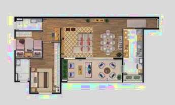 Imagem 2: Apartamento à venda, 108 m² por R$ 526.000,00 - Esplanada Independência - Taubaté/SP