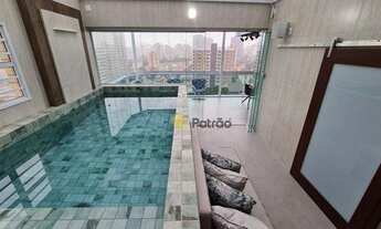 Imagem 3: Cobertura com piscina e 3 suítes à venda, 210 m² por R$ 2.490.000 - Jardim do Mar - São Be