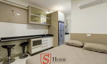 Imagem 2: Studio com varanda e 1 vaga para aluguel no Centro em Curitiba