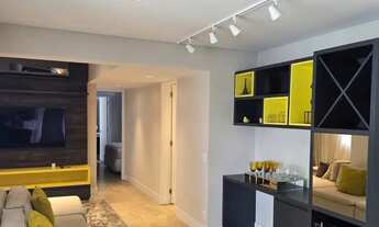 Imagem 8: Apartamento mobiliado e equipado para aluguel com 98m² com 2 suítes, sala estendida, 2 vag