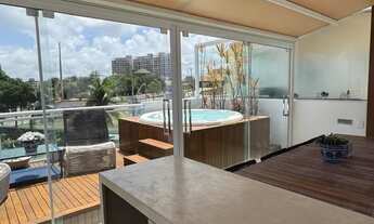 Imagem 4: Cobertura duplex In Mare Bali 115 metros 100% Mobiliada