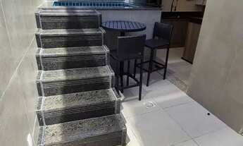 Imagem 7: Casa Duplex,3 Quartos,Suíte c/ Closet área gourmet com Jacuzzi 173m² 2 vagas paralelas