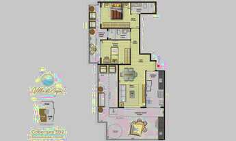 Imagem 6: Villa Di Capri Piratininga - More a 50 metros da praia !