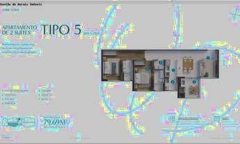 Imagem 6: Apartamento para Venda em Balneário Piçarras, ITACOLOMI, 3 dormitórios, 3 suítes, 4 banhei