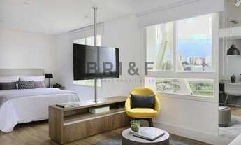 Imagem 6: Apartamento para locação 63m², mobiliado, 2 banheiros, varanda, 1 vaga. Cidade Monções