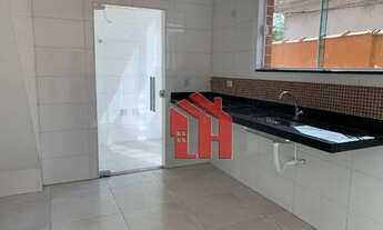 Imagem 2: Casa com 2 dormitórios à venda, 67 m² por R$ 315.000,00 - Chico de Paula - Santos/SP
