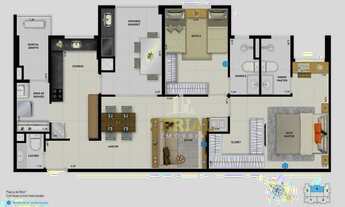 Imagem 2: Apartamento com 2 dormitórios à venda, 85 m² por R$ 834.000,00 - Fundação - São Caetano do